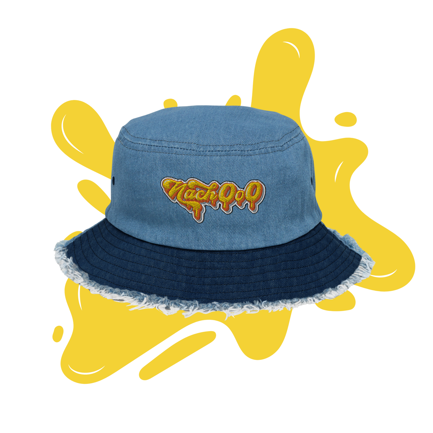 Denim NachOoO bucket hat